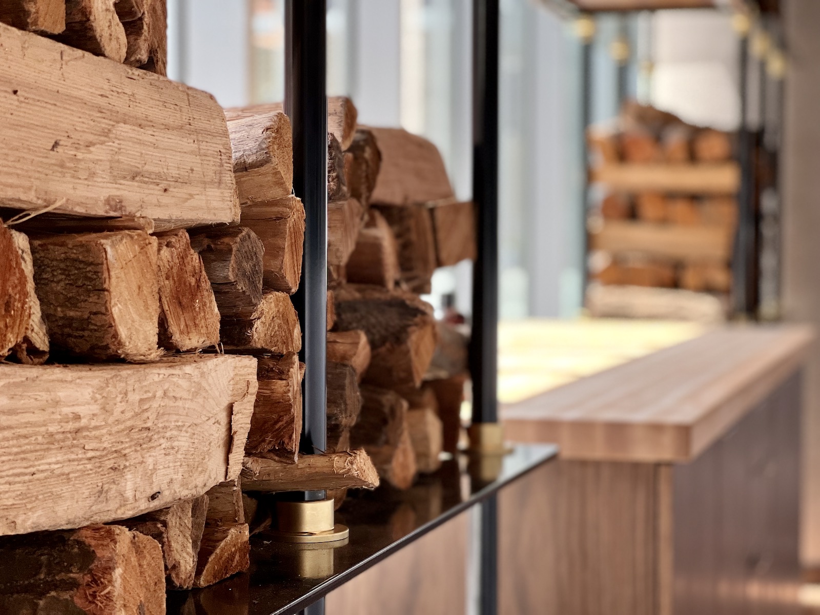 Wood for wood-burning oven