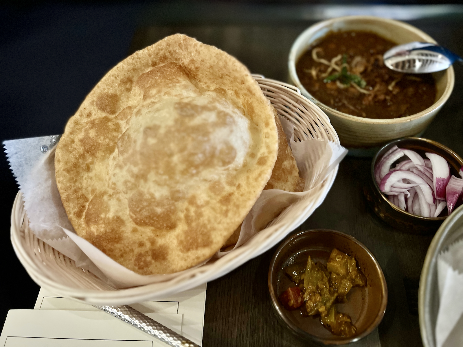 Dehli dhole bhature