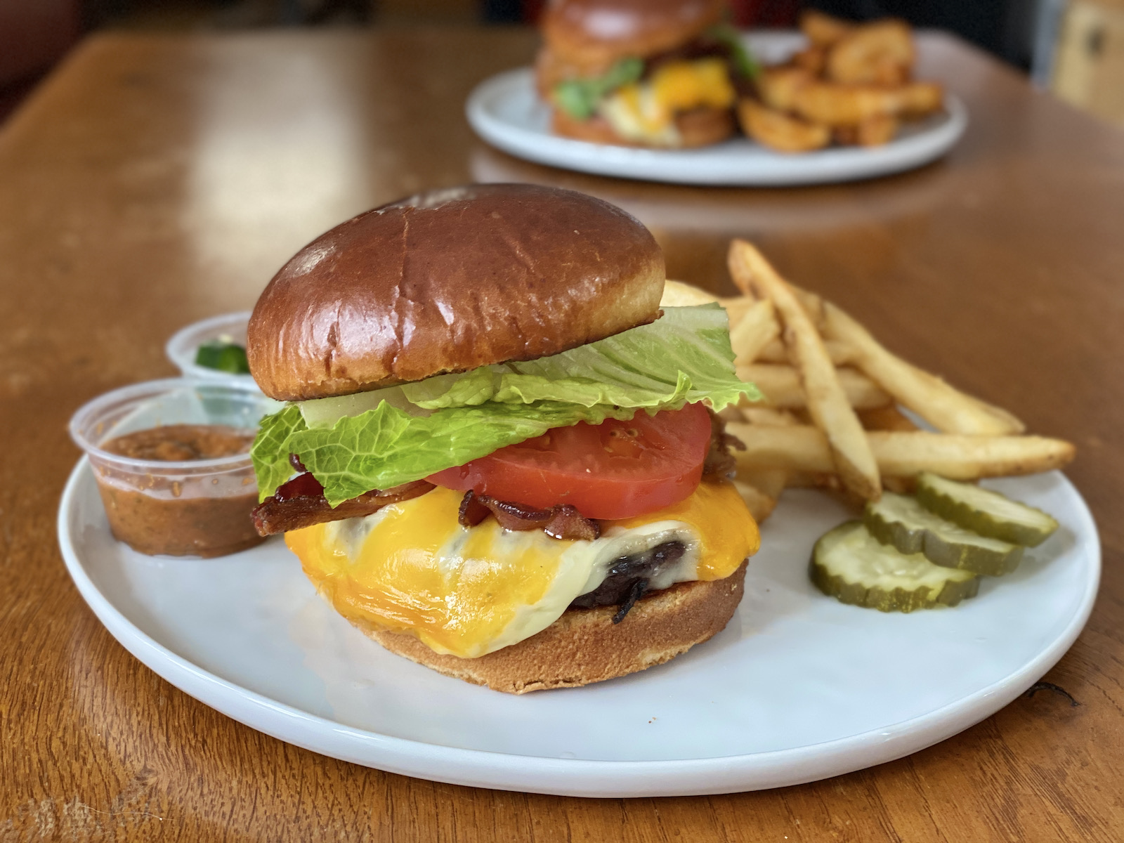 The K Ranch Burger at Joe's K Ranch