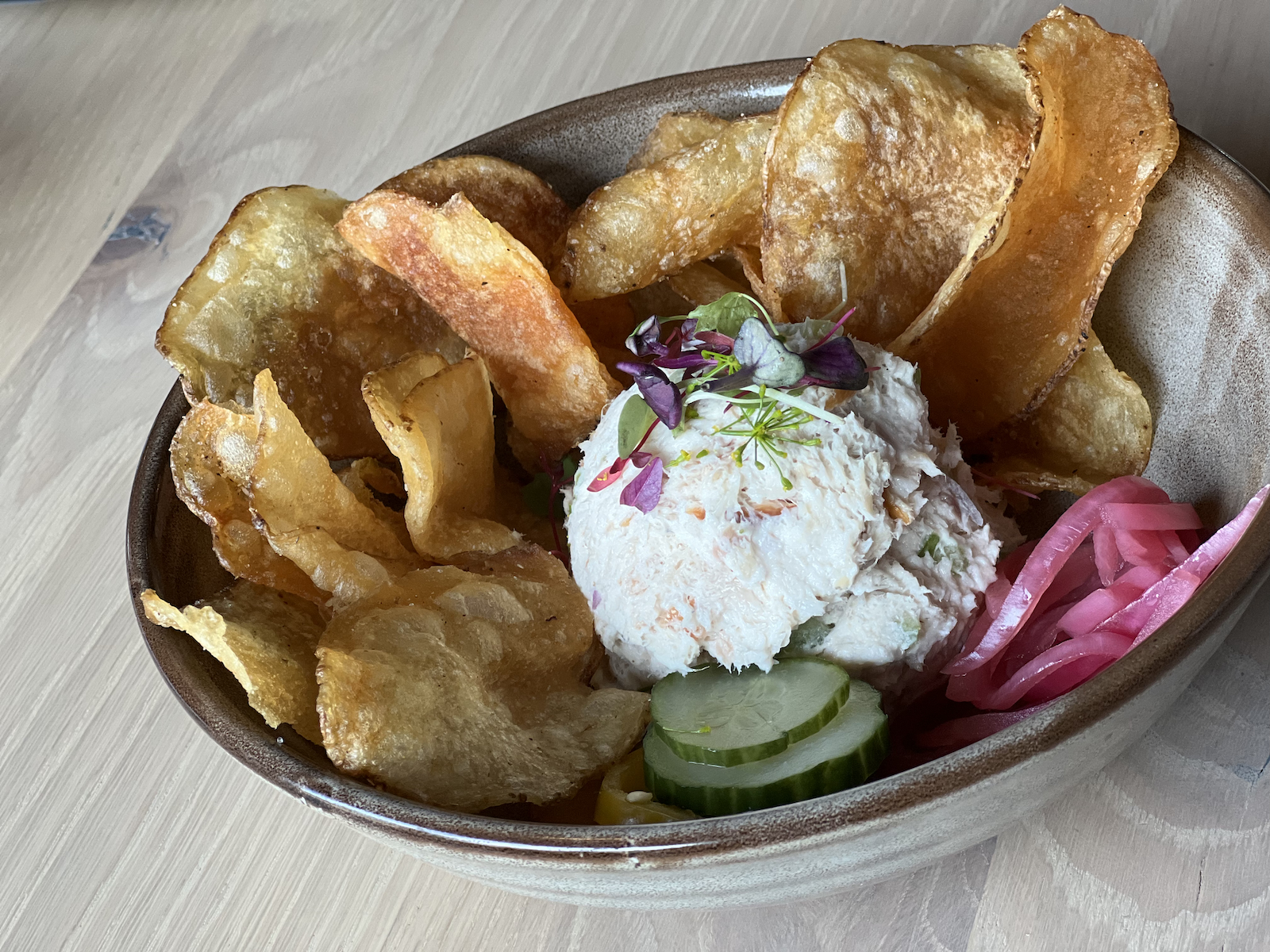 Smoked trout dip