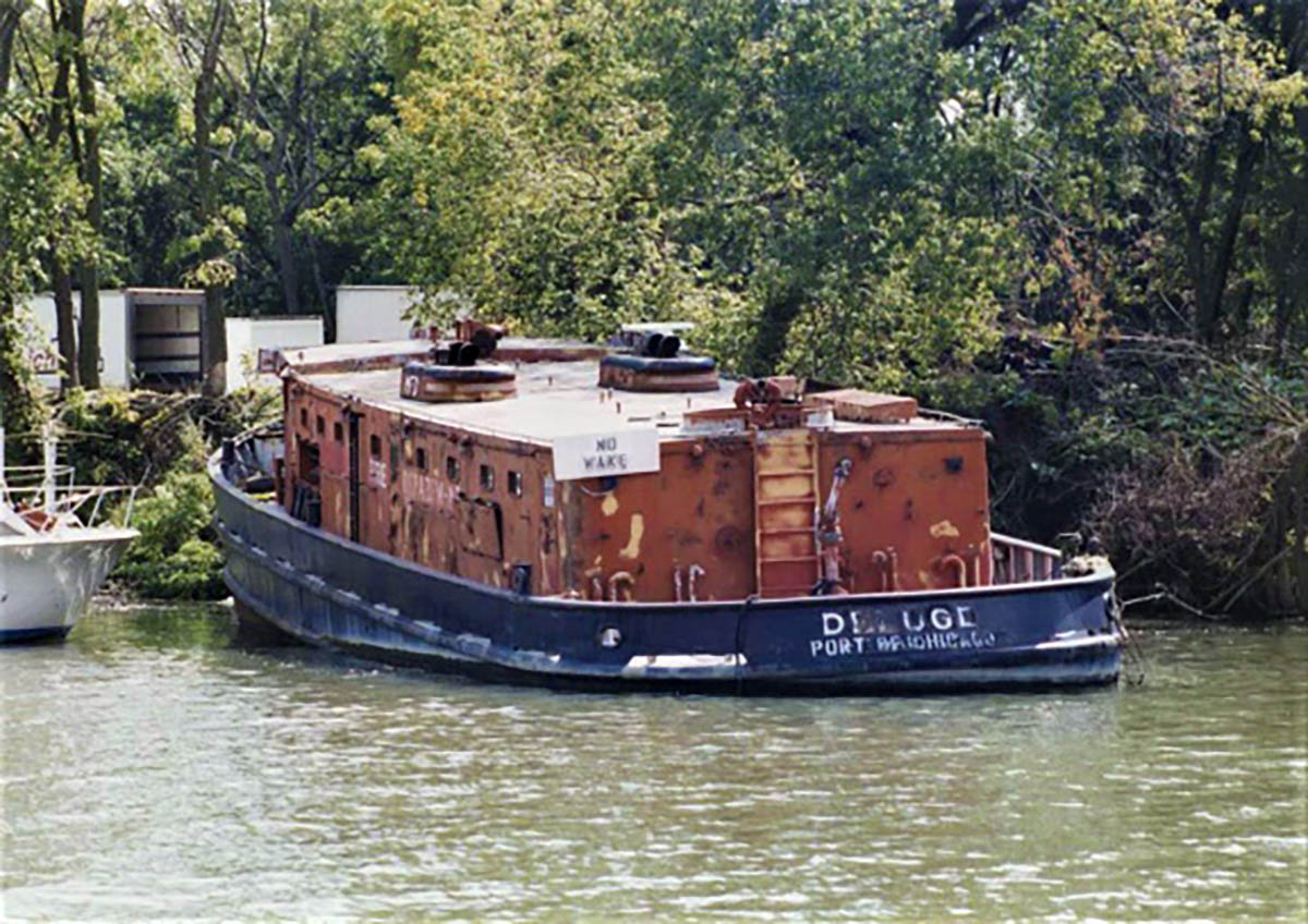 Deluge in Chicago in 2003.