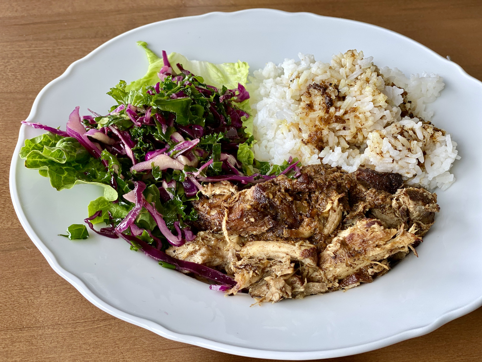 Goa pork bowl at Ruta's