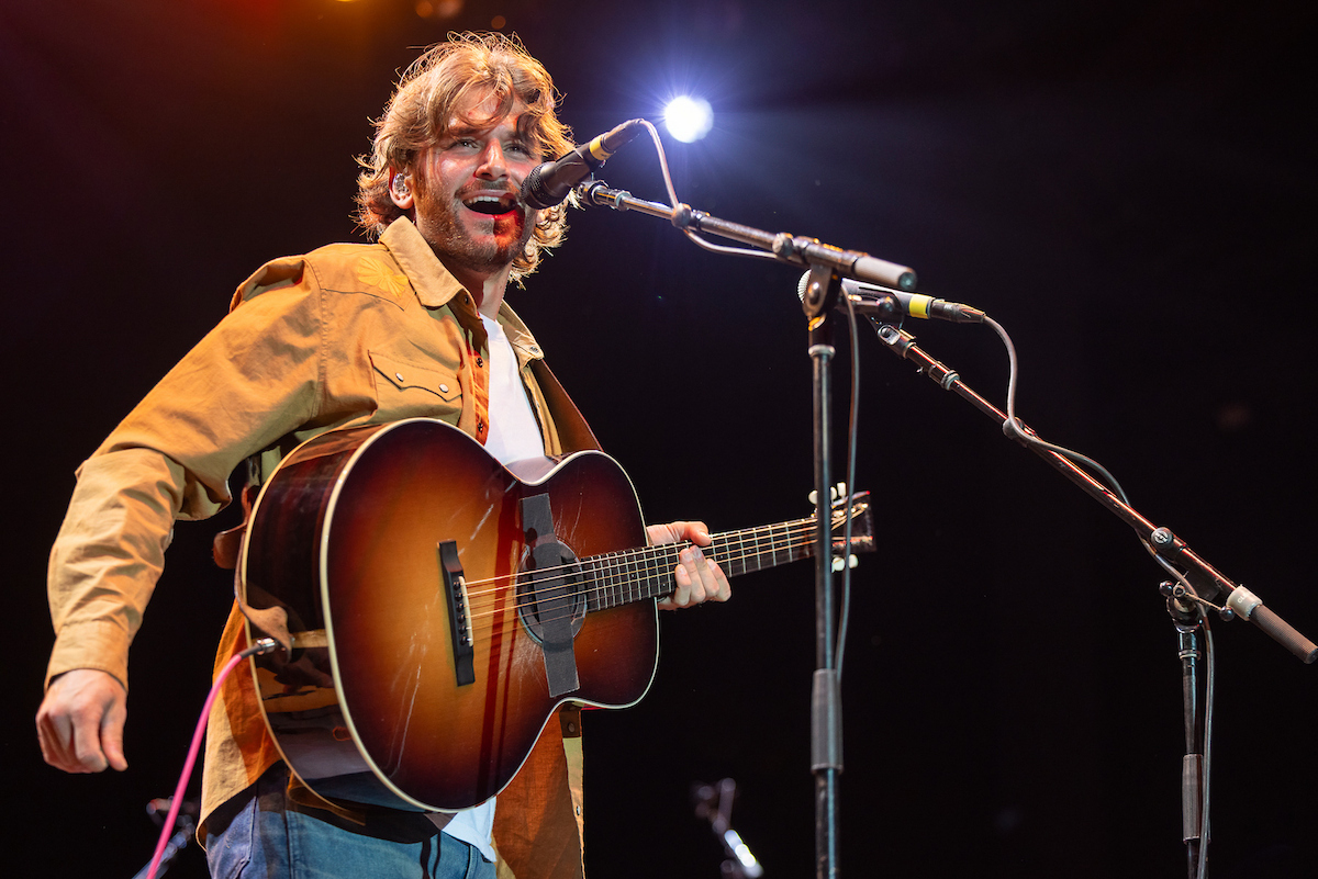 Jonah Kagen performs at Summerfest 2026 on the Briggs & Stratton Big Backyard Stage. Photo by Dan Garcia.