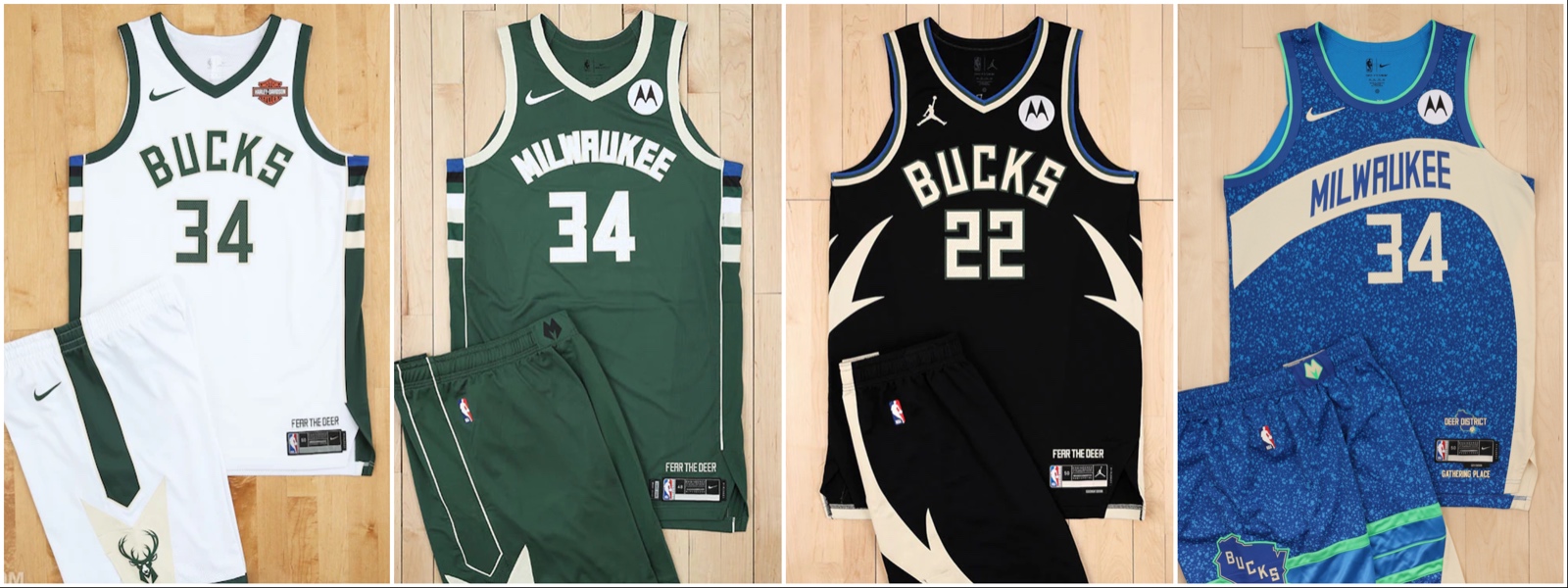 Bucks 2023-24 uniforms