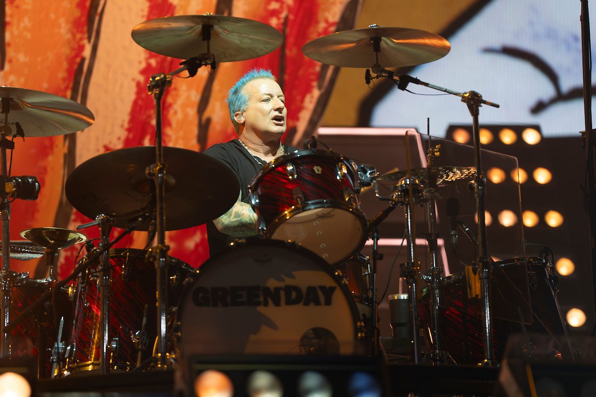 Tre Cool of Green Day at American Family Field