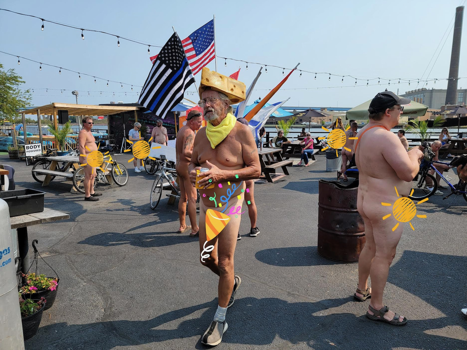 naked bike ride