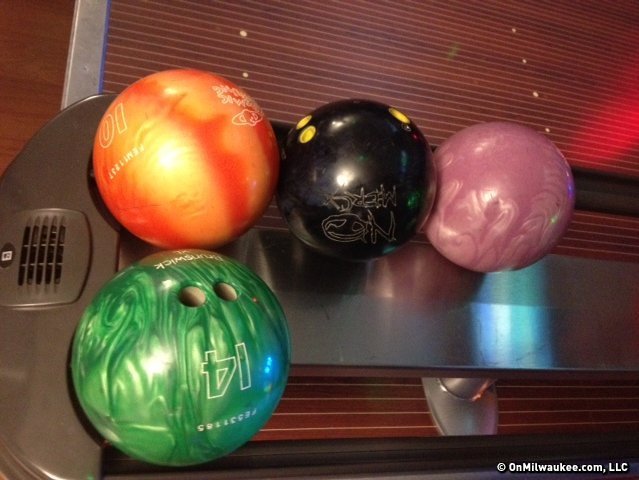 bowling balls