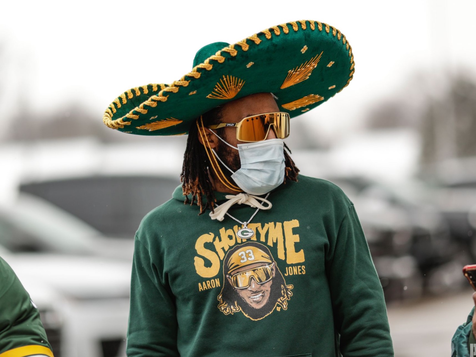 Aaron Jones sombrero one last time