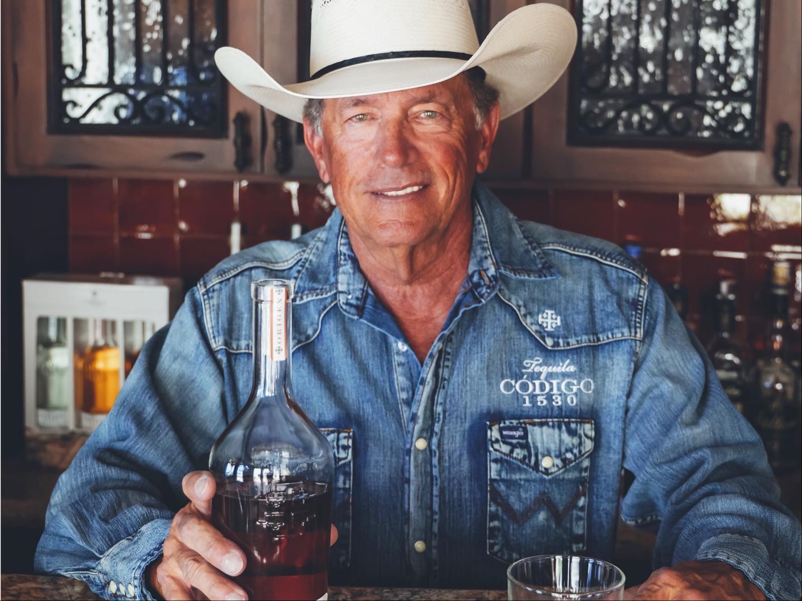 George Strait and Codigo Tequila