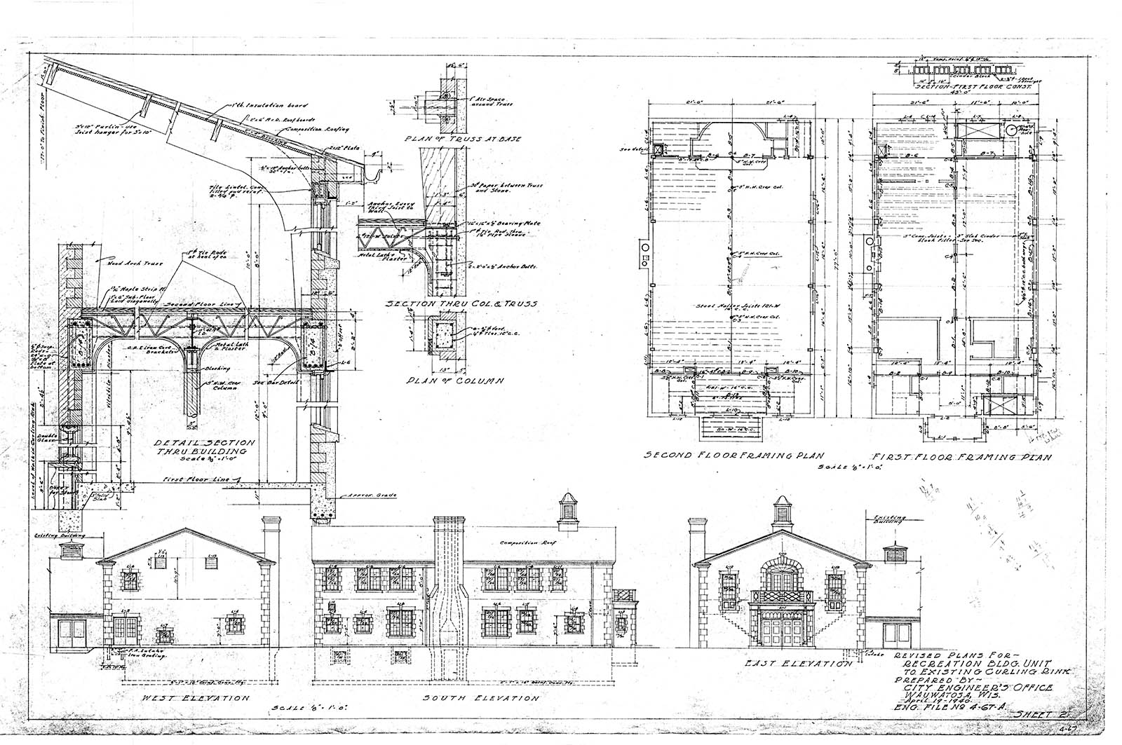 architectural drawings