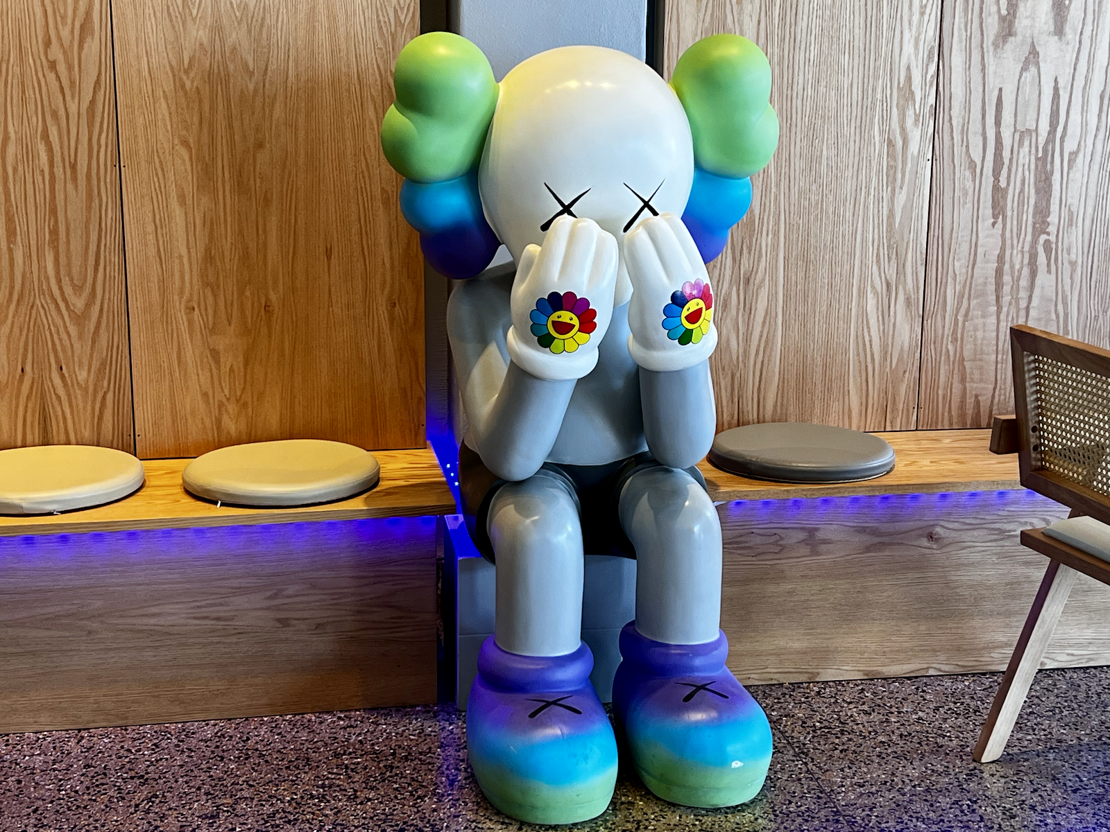 KAWS figure