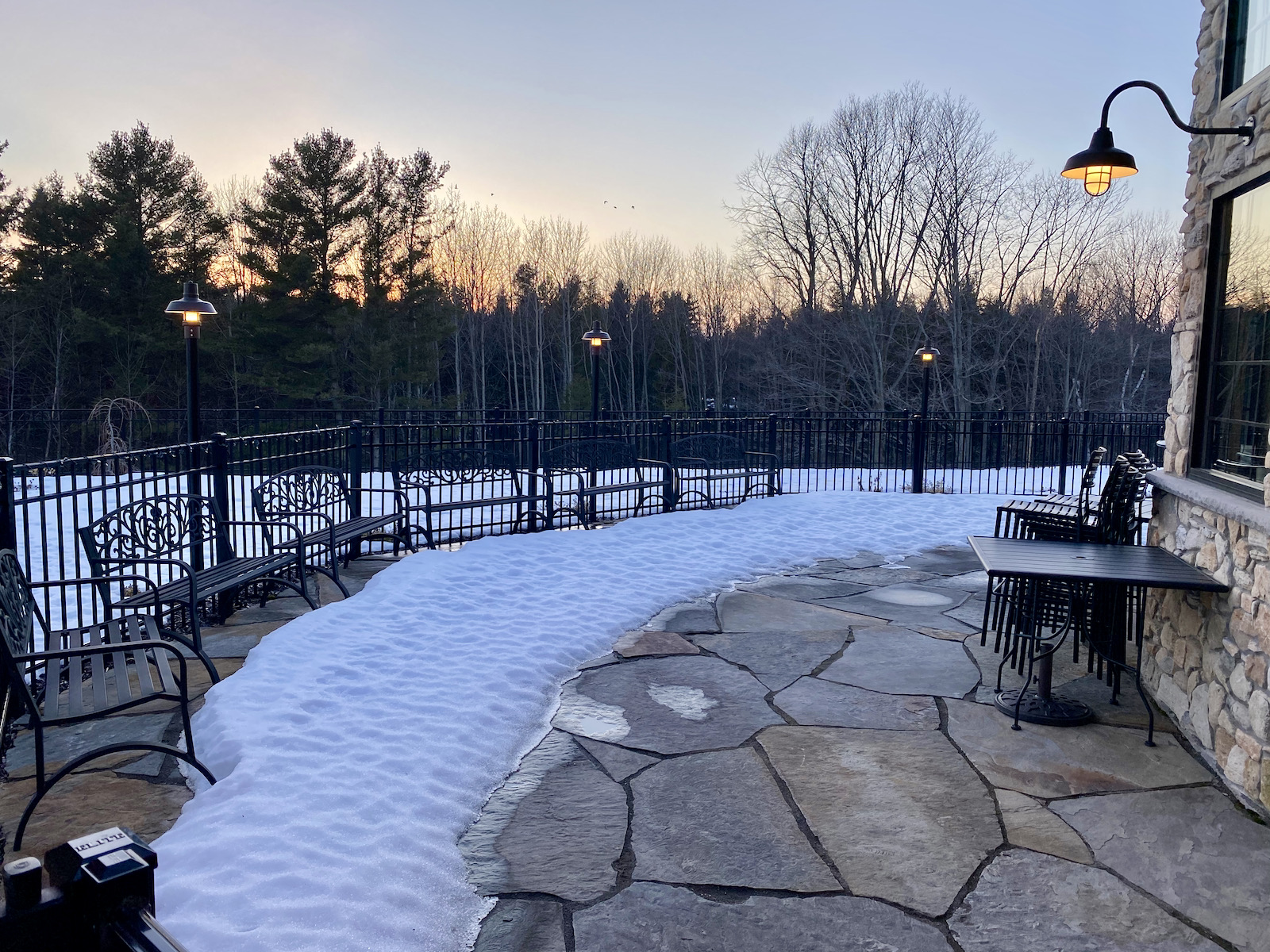 Patio at Glacier Ledge