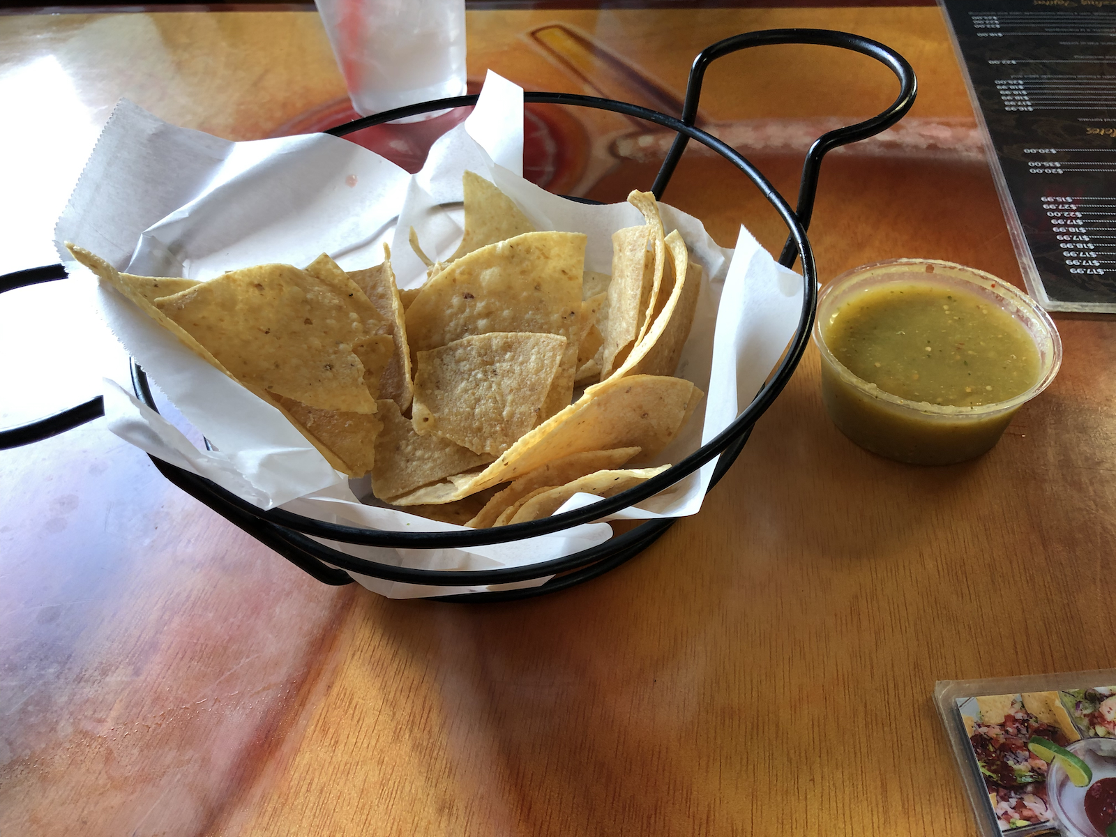 Chips and salsa