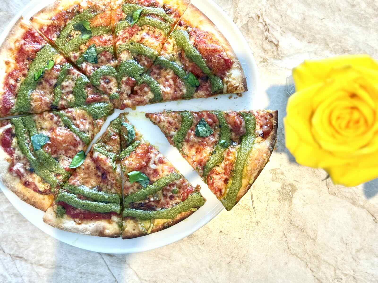The Cascade Pizza at Elsa's on the Park in Milwaukee