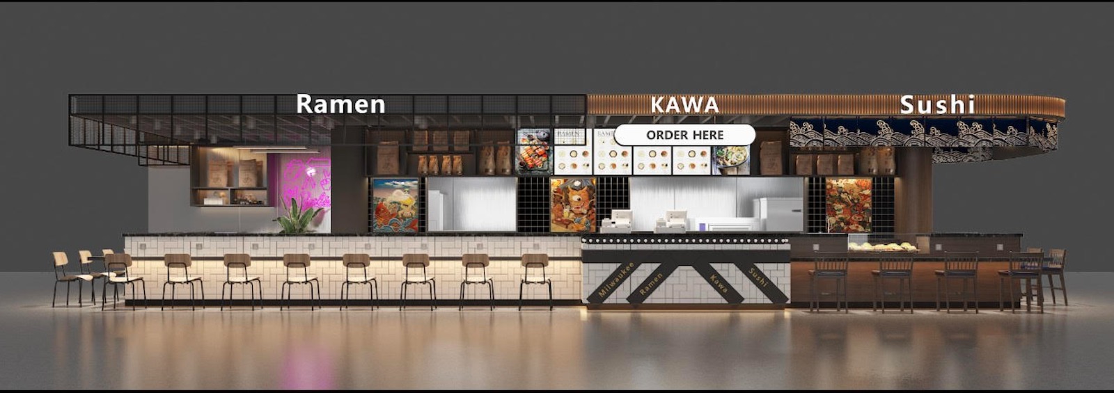 Rendering of Kawa 