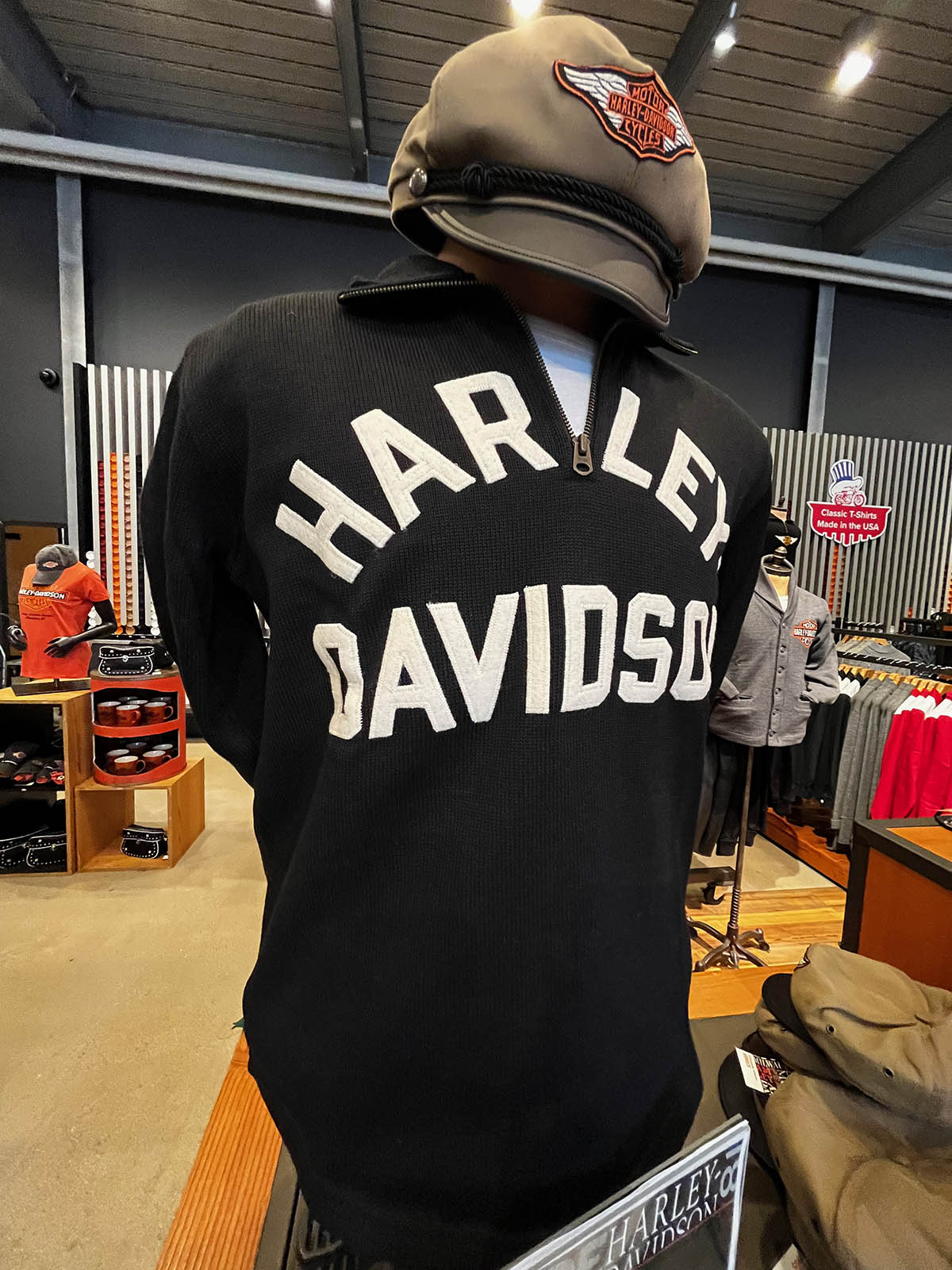 Vintage Harley Davidson Baseball Jersey