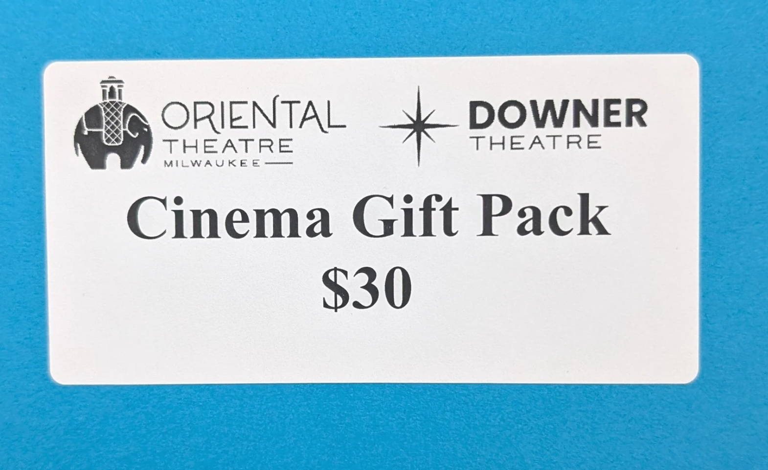 film gift certificate