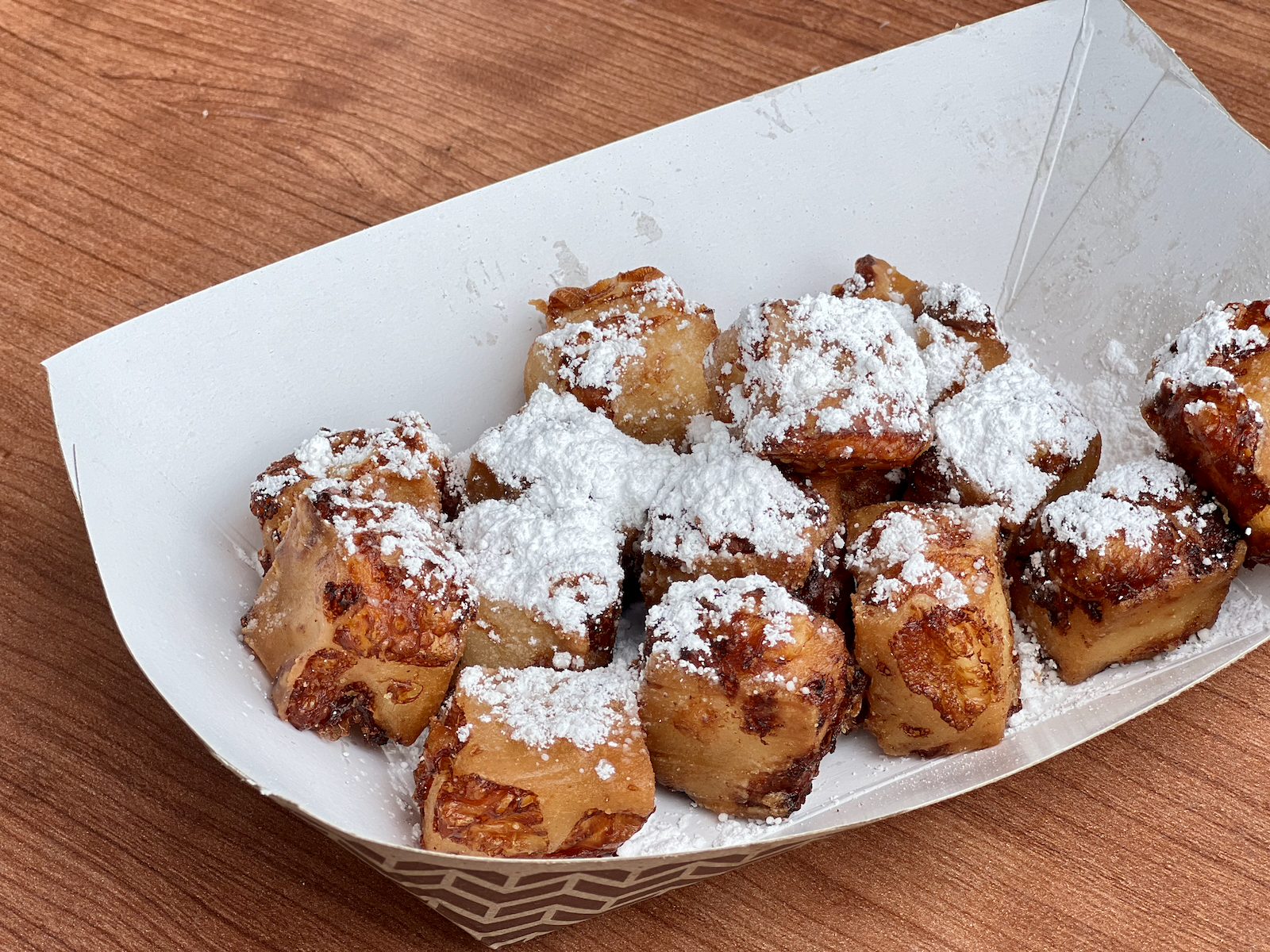 Funnel Cake Root Beer Battered Cheese Curds