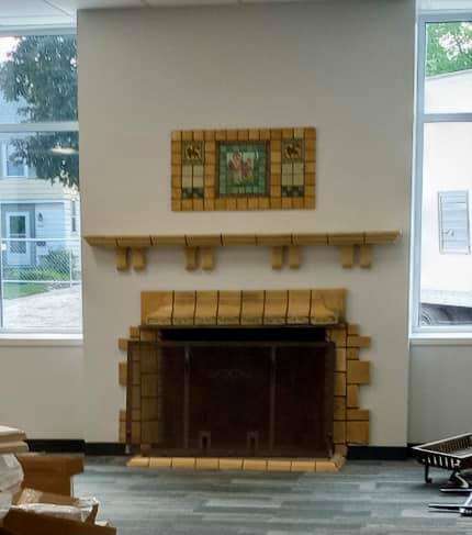 fireplace