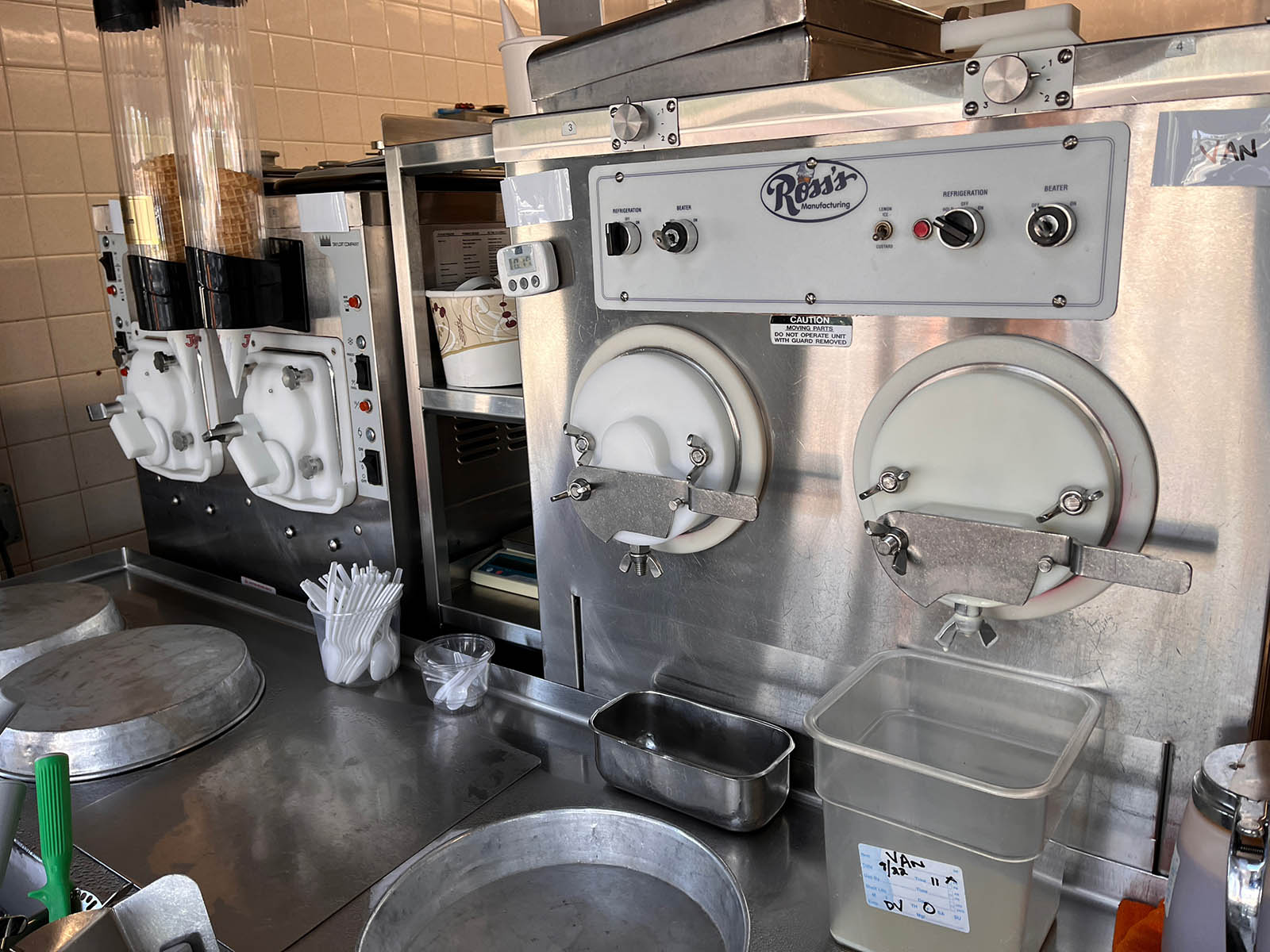 custard machines