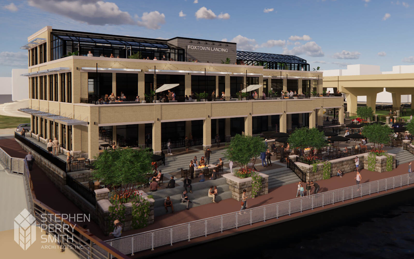 Foxtown Landing renderings