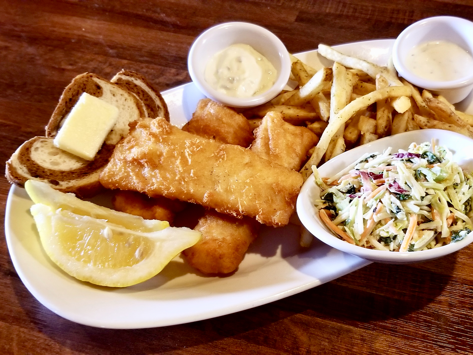 ENGLISH STYLE FISH AND CHIPS - Brookfields