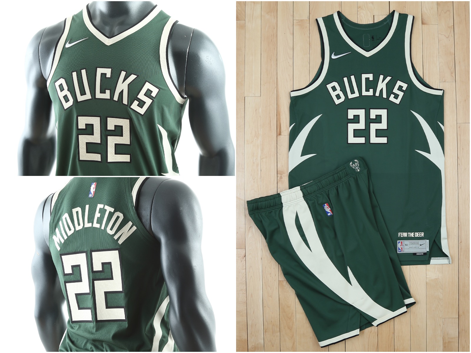 Fear the deer: Bucks officially reveal new Earned jersey for 2020-21 season