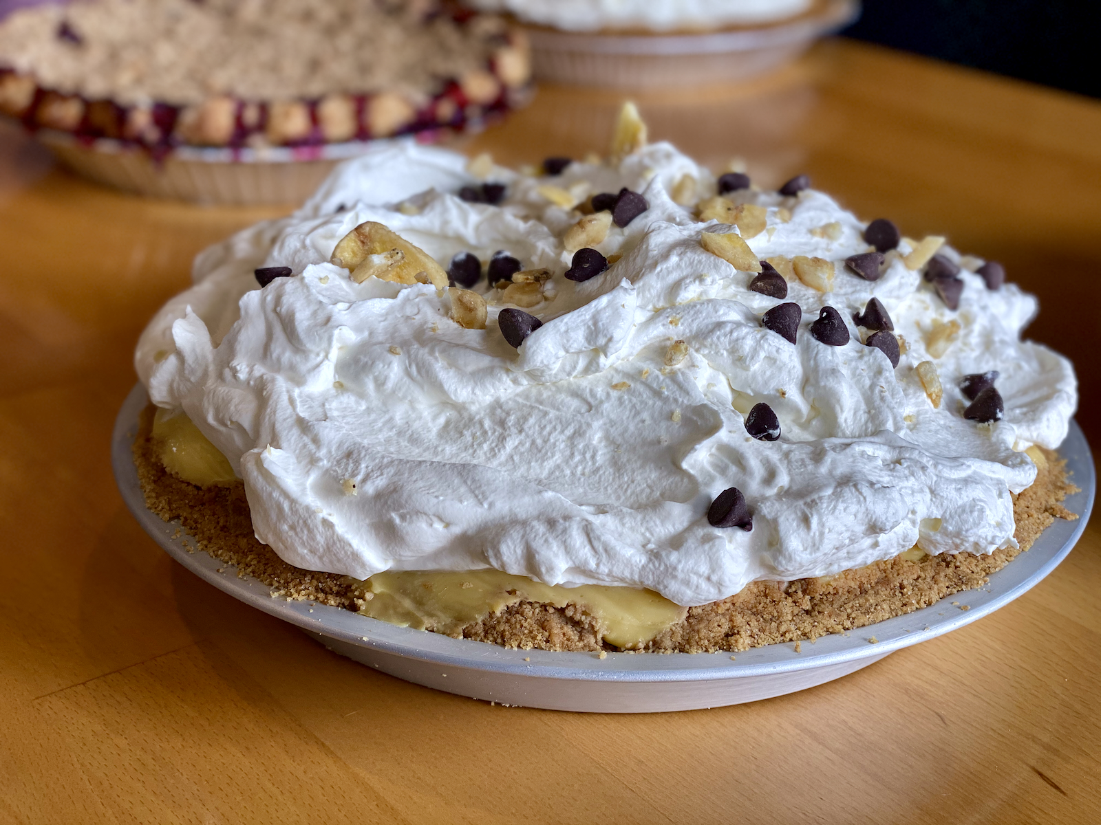 Black bottom banana cream pie