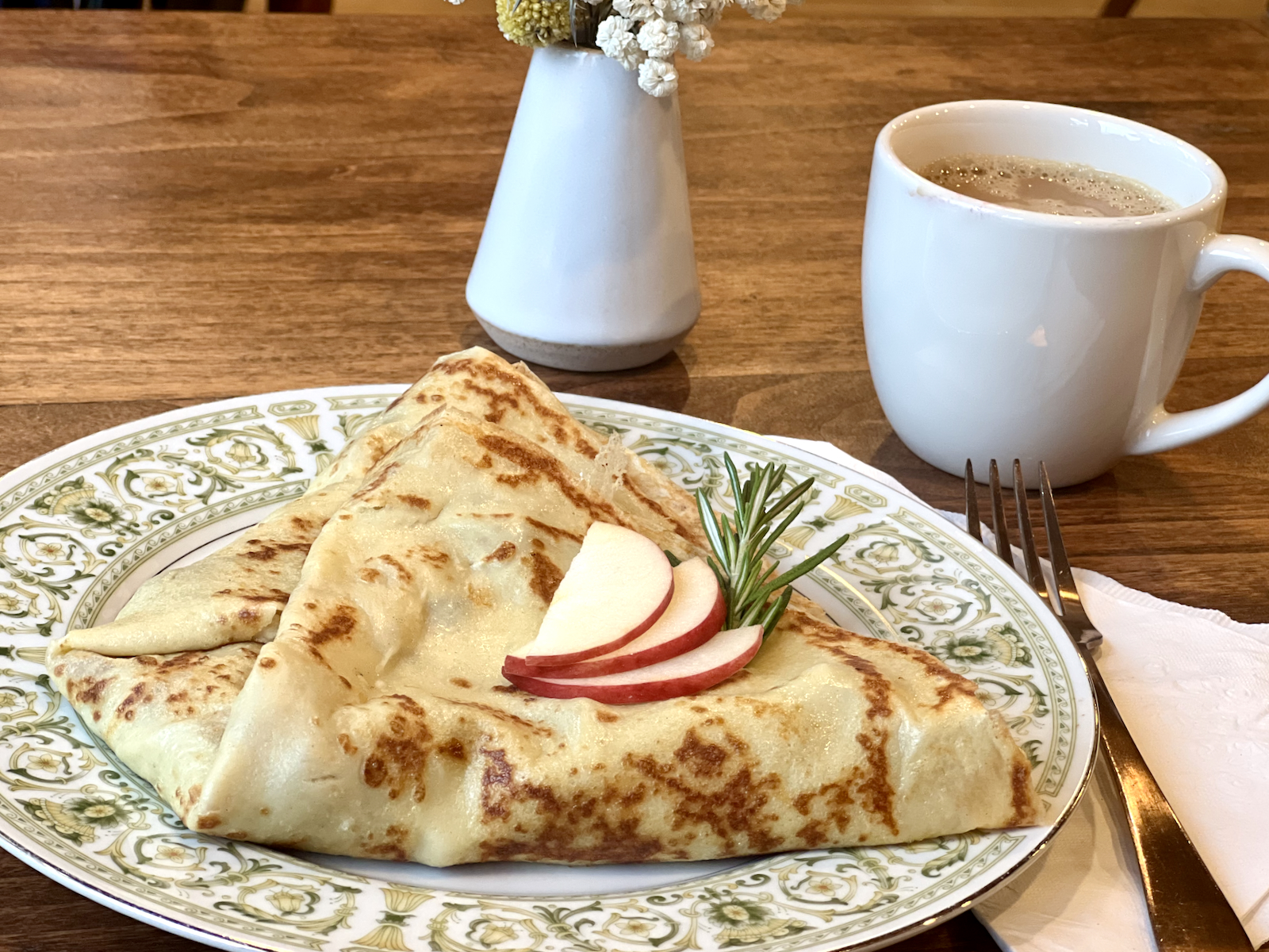 The Vermonter at Seven Swans Creperie
