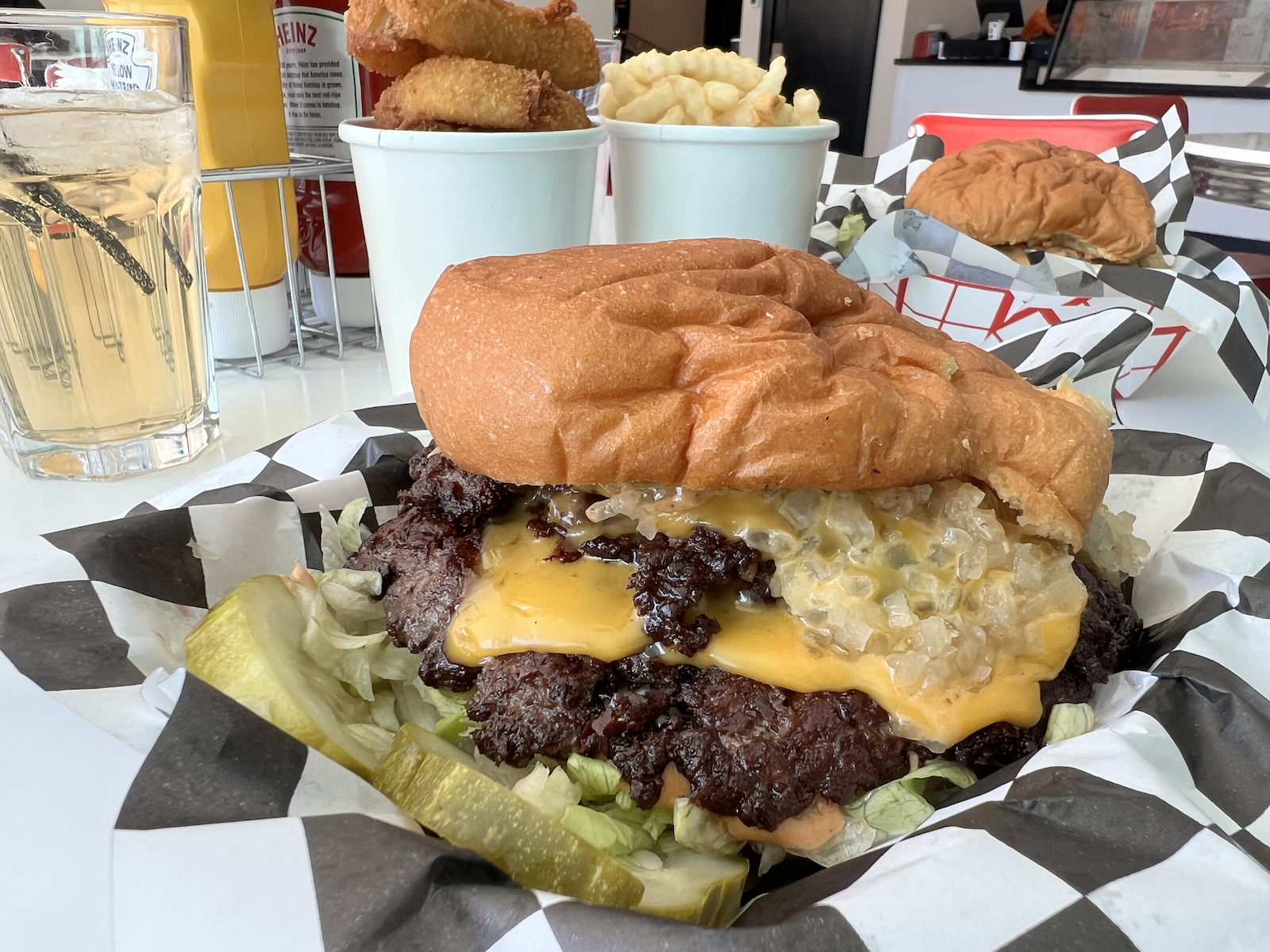 The Archie burger from Archie's Flat Top 