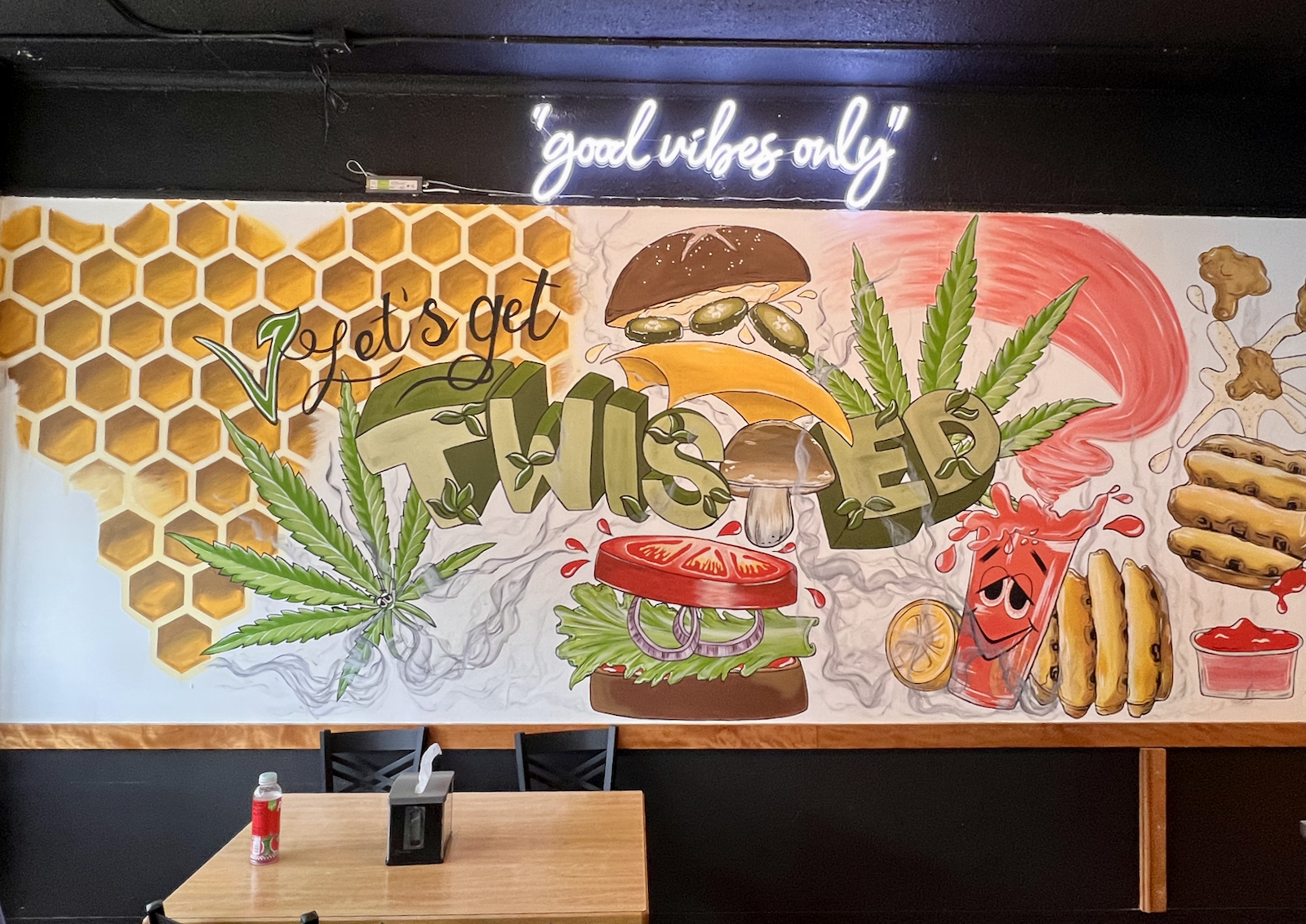 Mural at Brady Street location