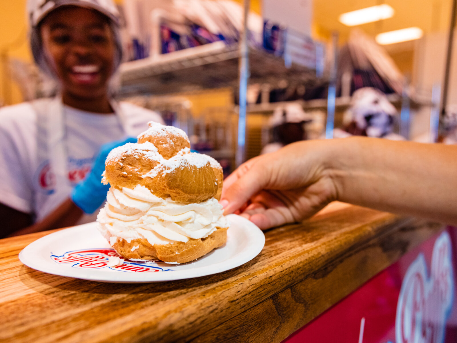 Cream puffs at the State Fair