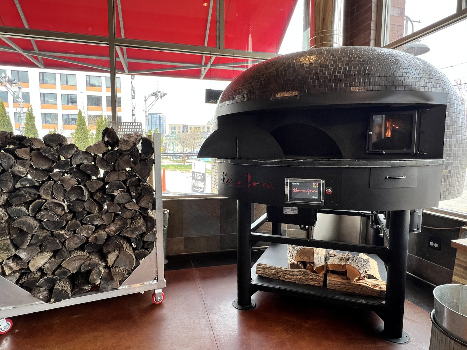 Wood-fired oven