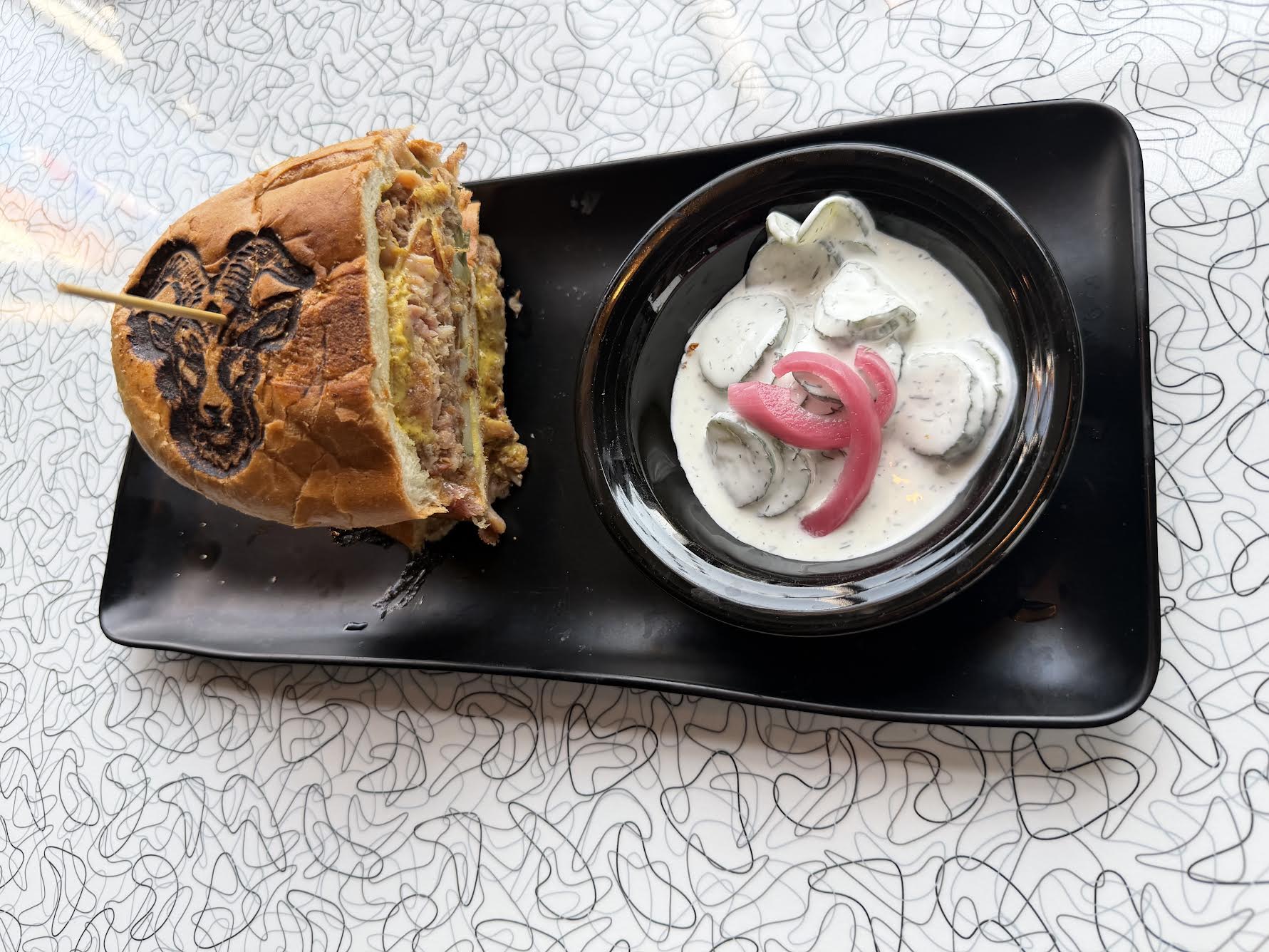 The South Beach Cuban sandwich.