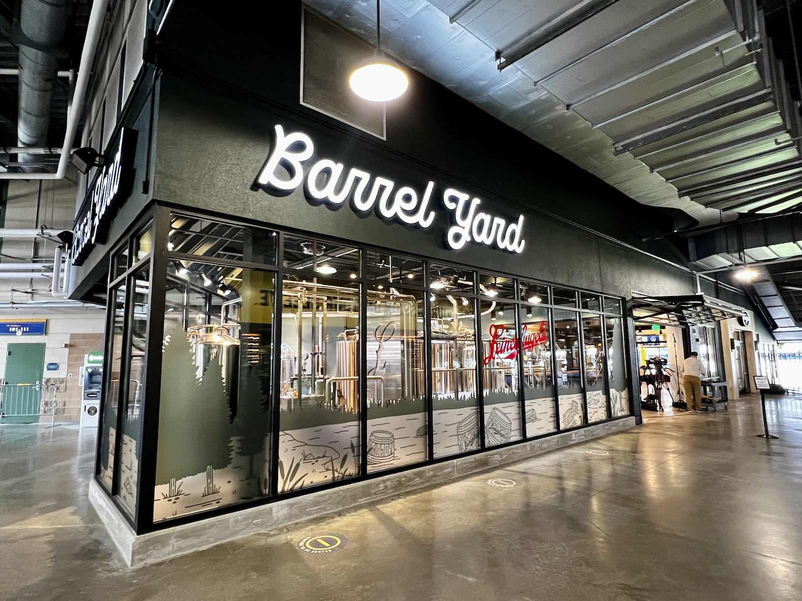 Exterior of Barrel Yard