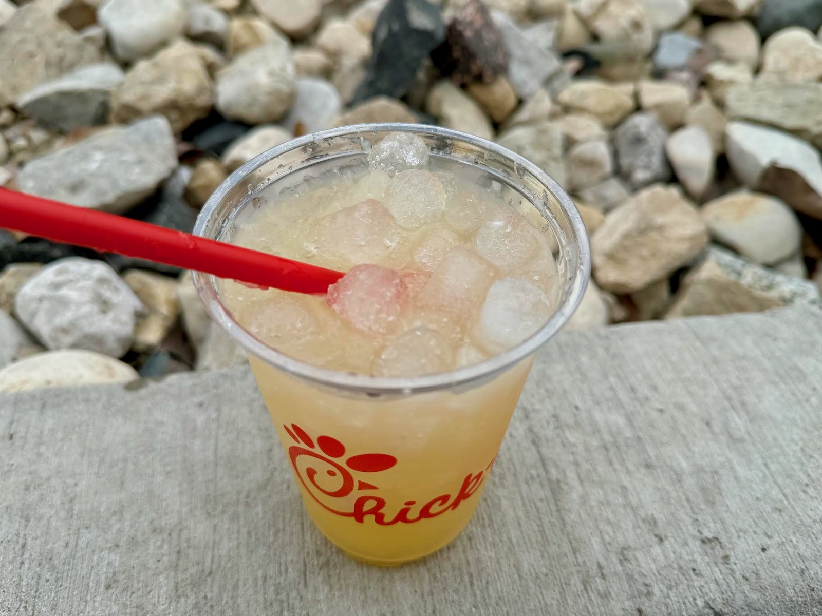 ice cubes drink chick-fil-a