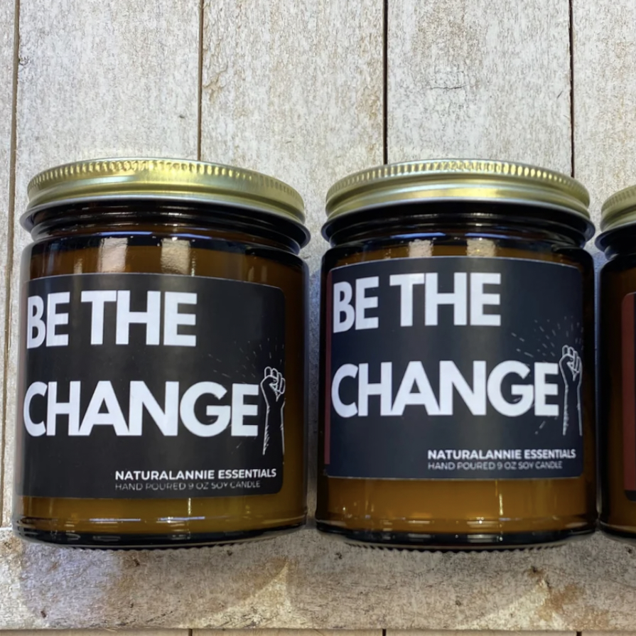Be the Change candles