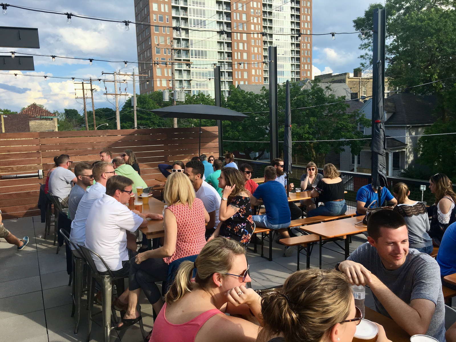 Good City Brewing rooftop patio