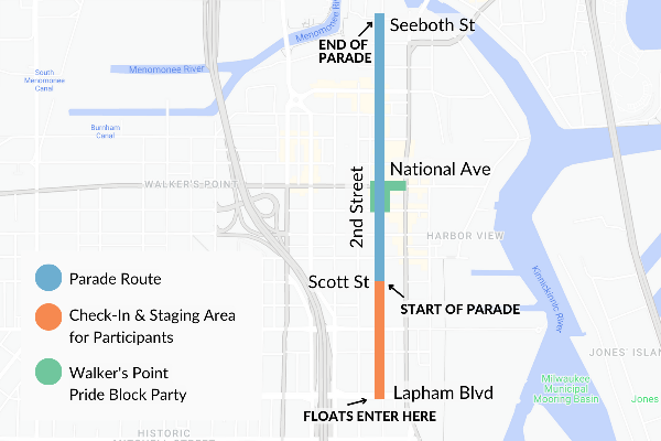pride parade route