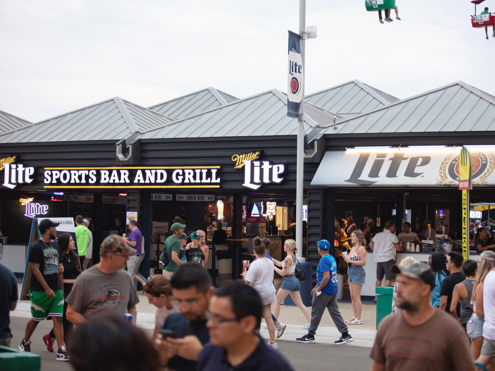 Miller Lite Sports Bar & Grill at the Wisconsin State Fair