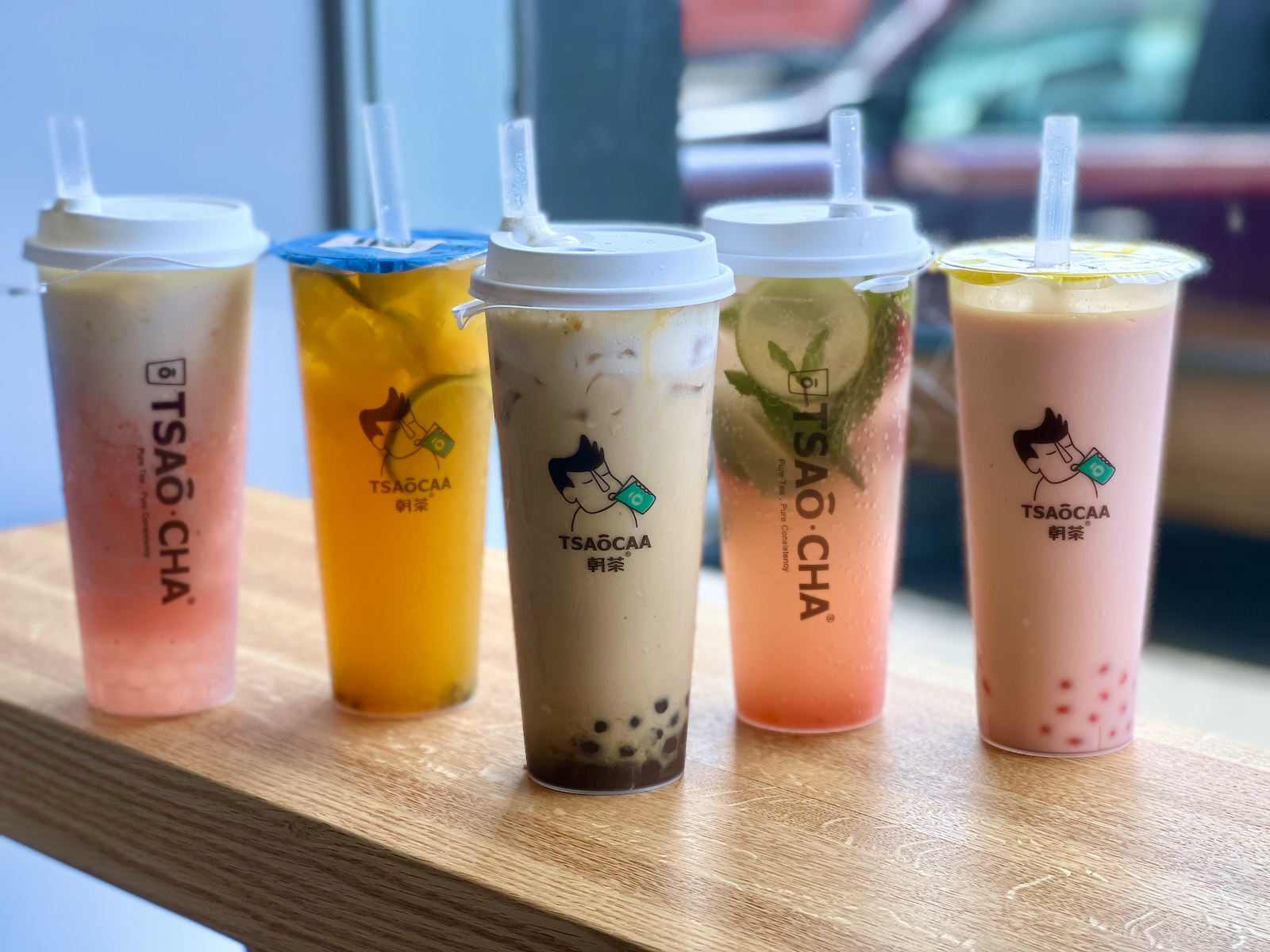 Bubble Tea line-up