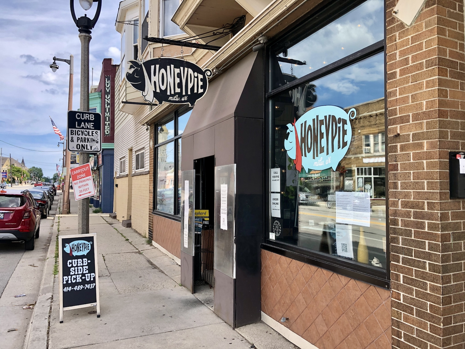 Honeypie Cafe exterior