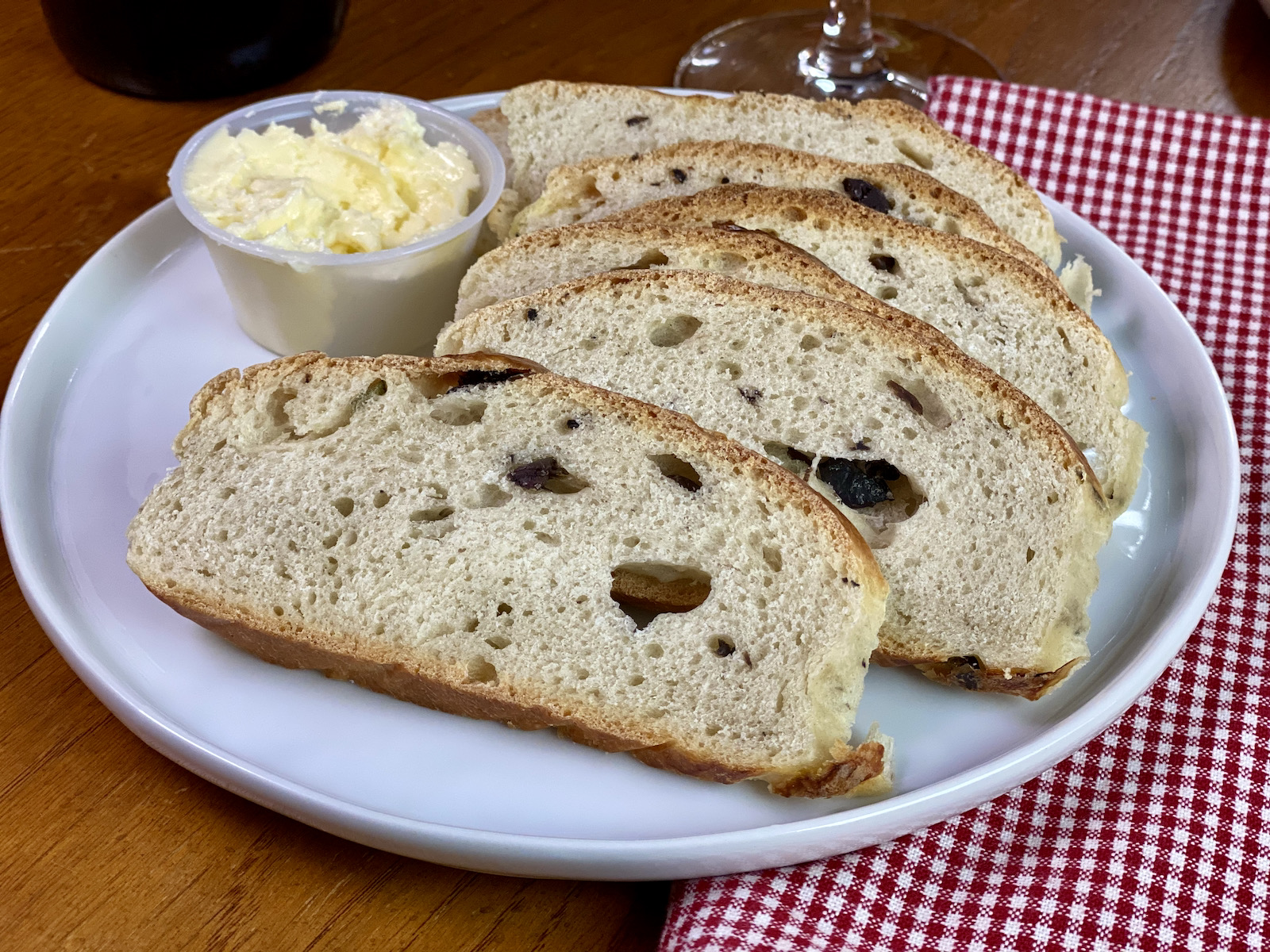 Olive bread from The Pasta Tree