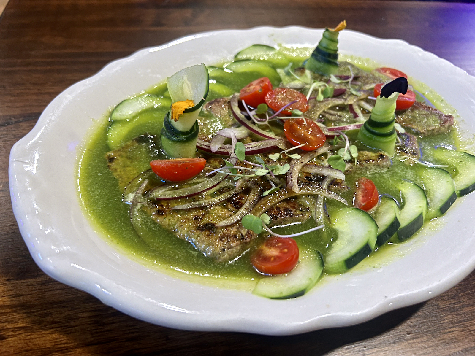 Aguachiles steak