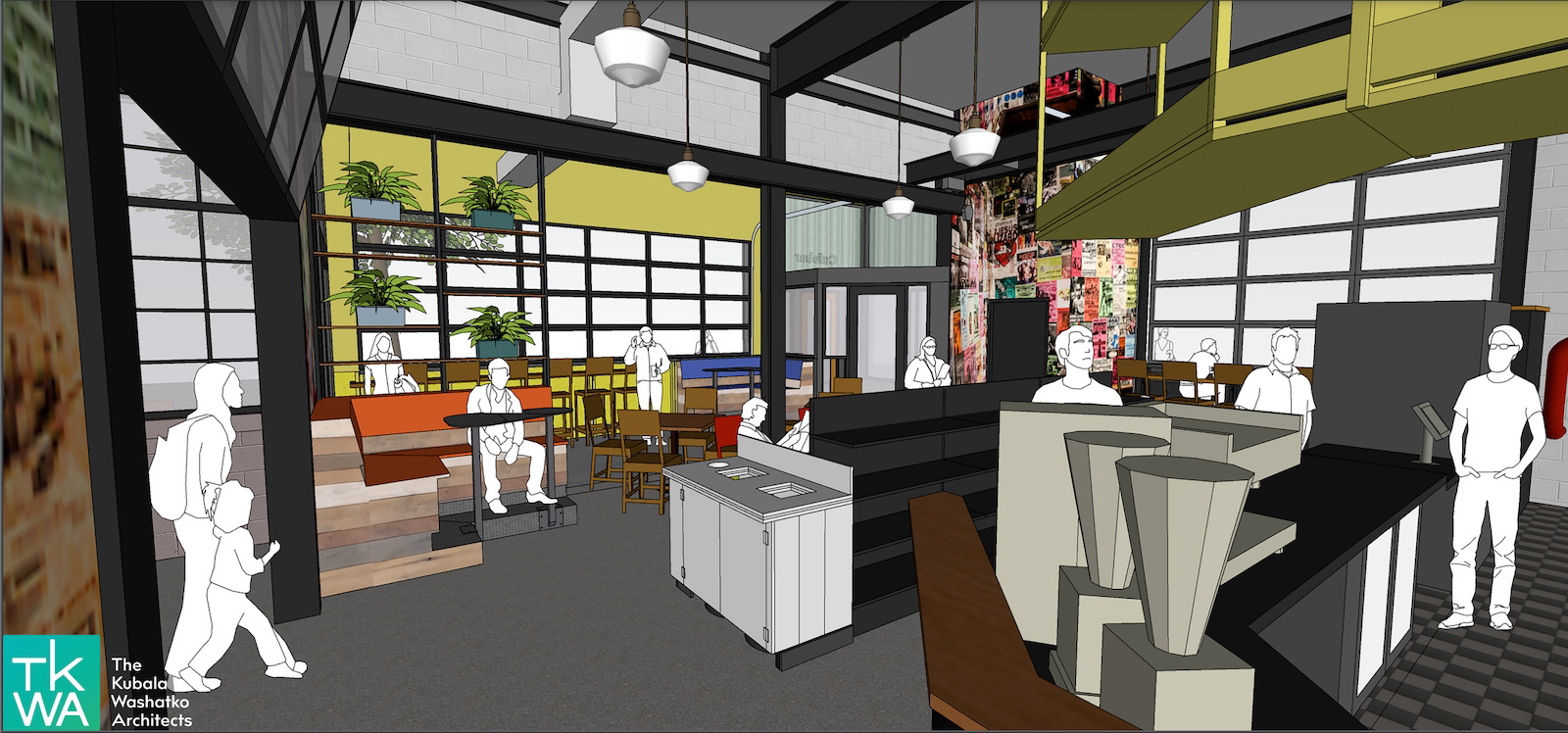 Deadwax interior rendering