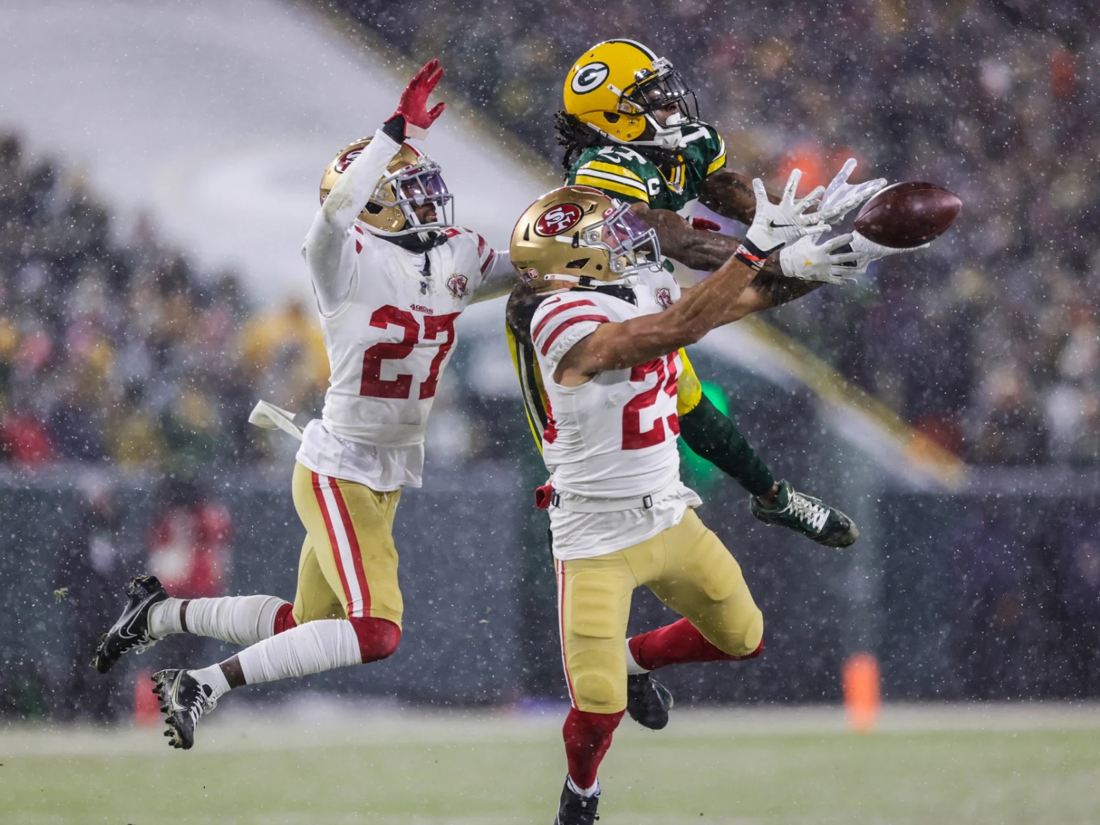 San Francisco 49ers on X: The Bay vs Green Bay #SFvsGB #FTTB