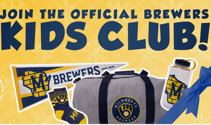 Milwaukee Brewers' Kids Crew memberships now on sale