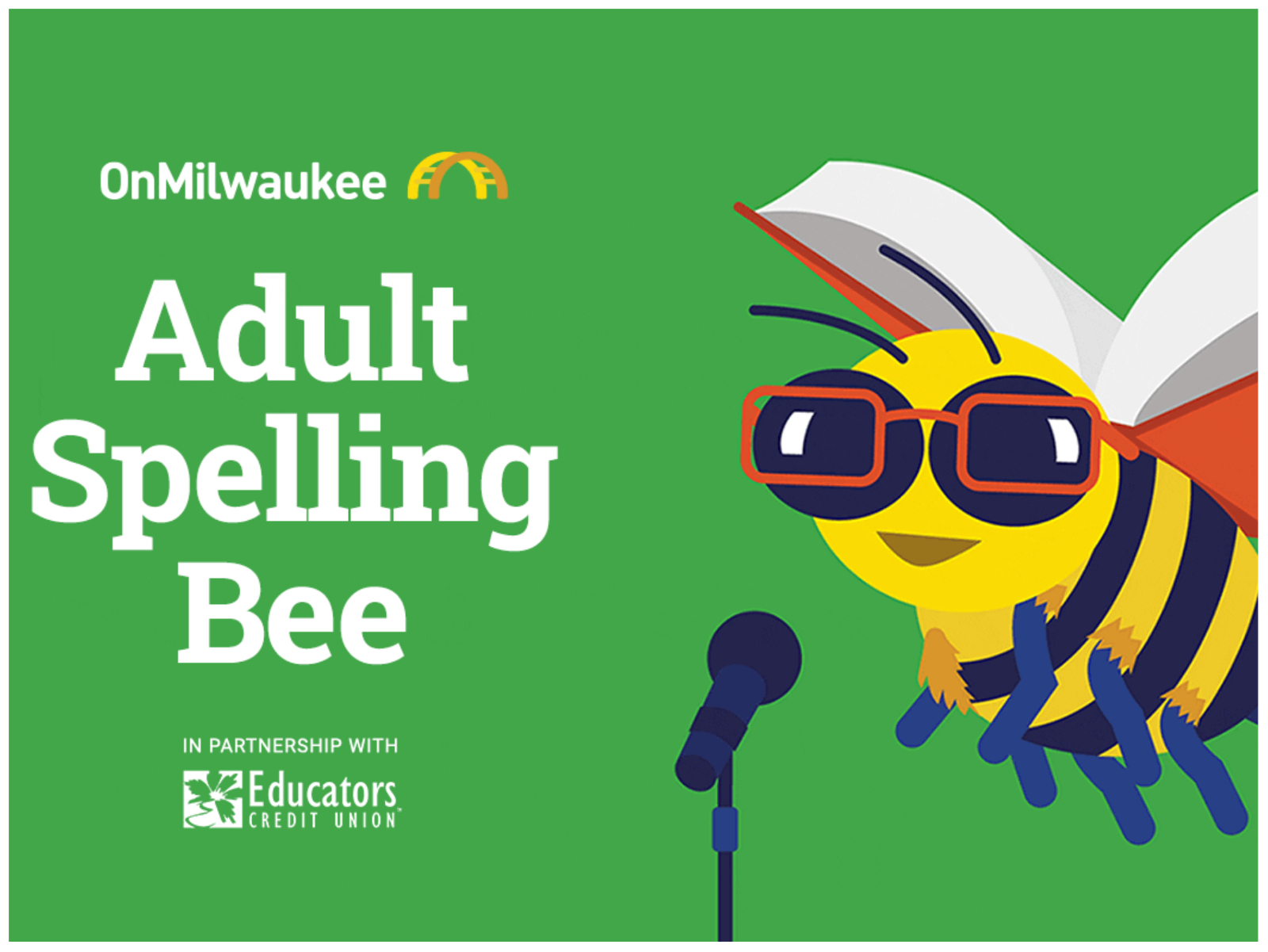 Get your tickets for adult spelling bee