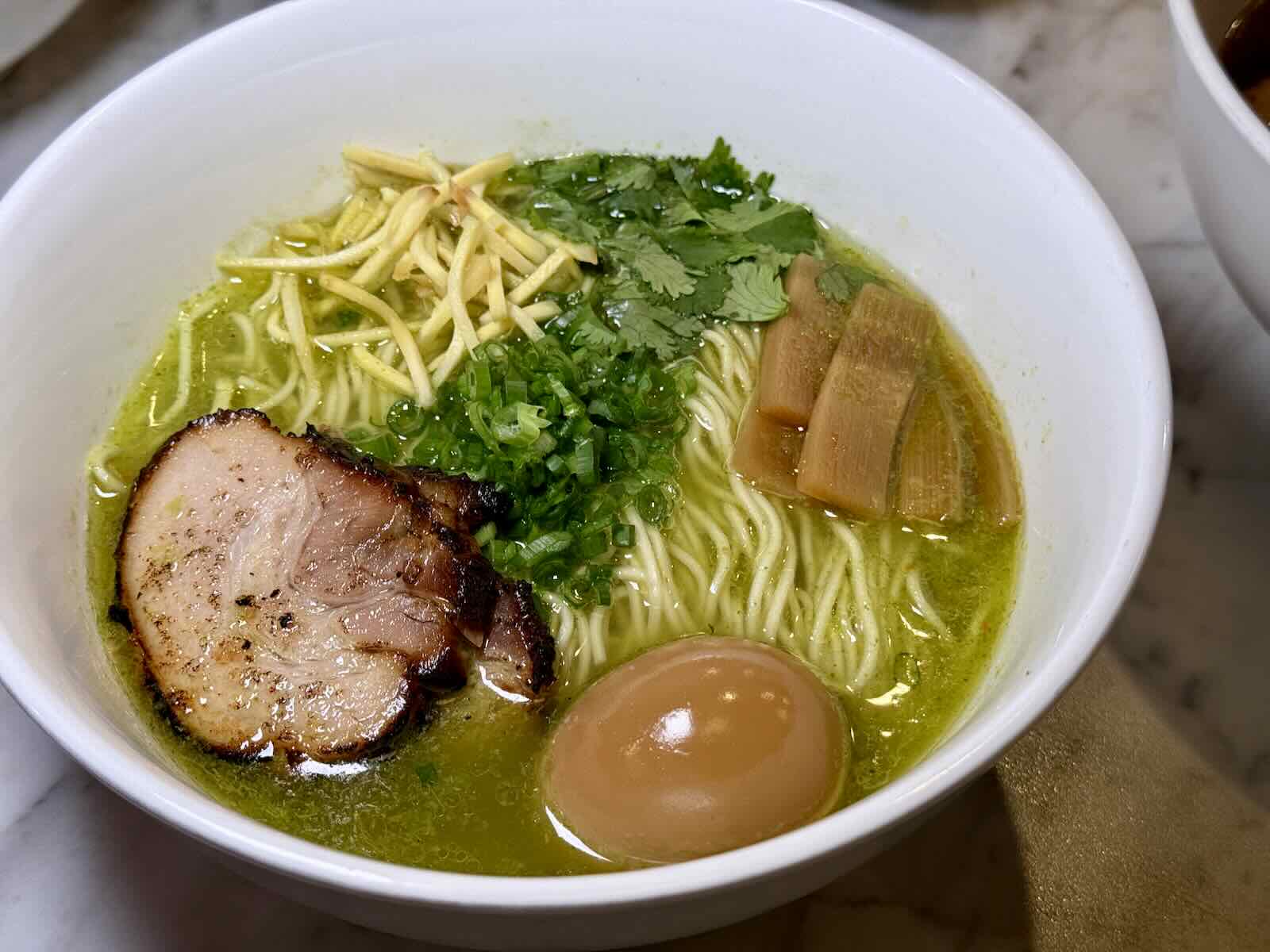 Green Curry Ramen