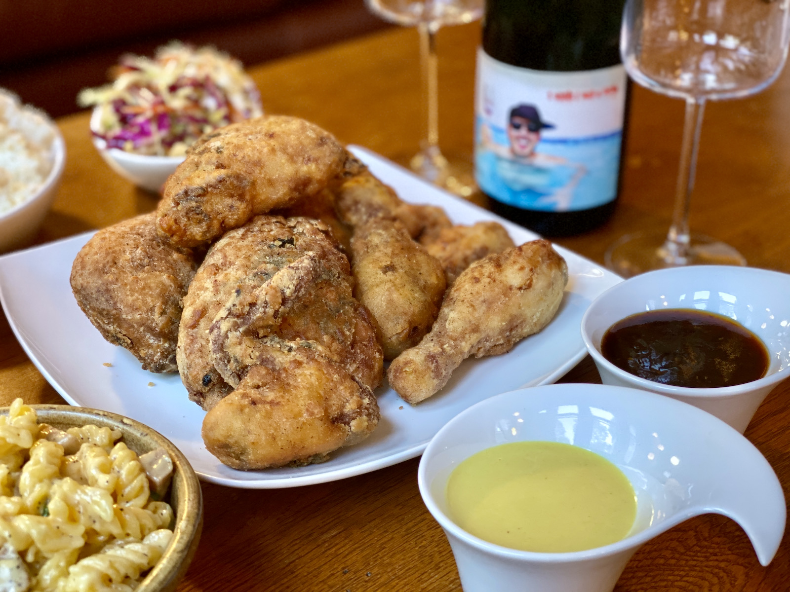 Korean fried chicken from Lazy Susan